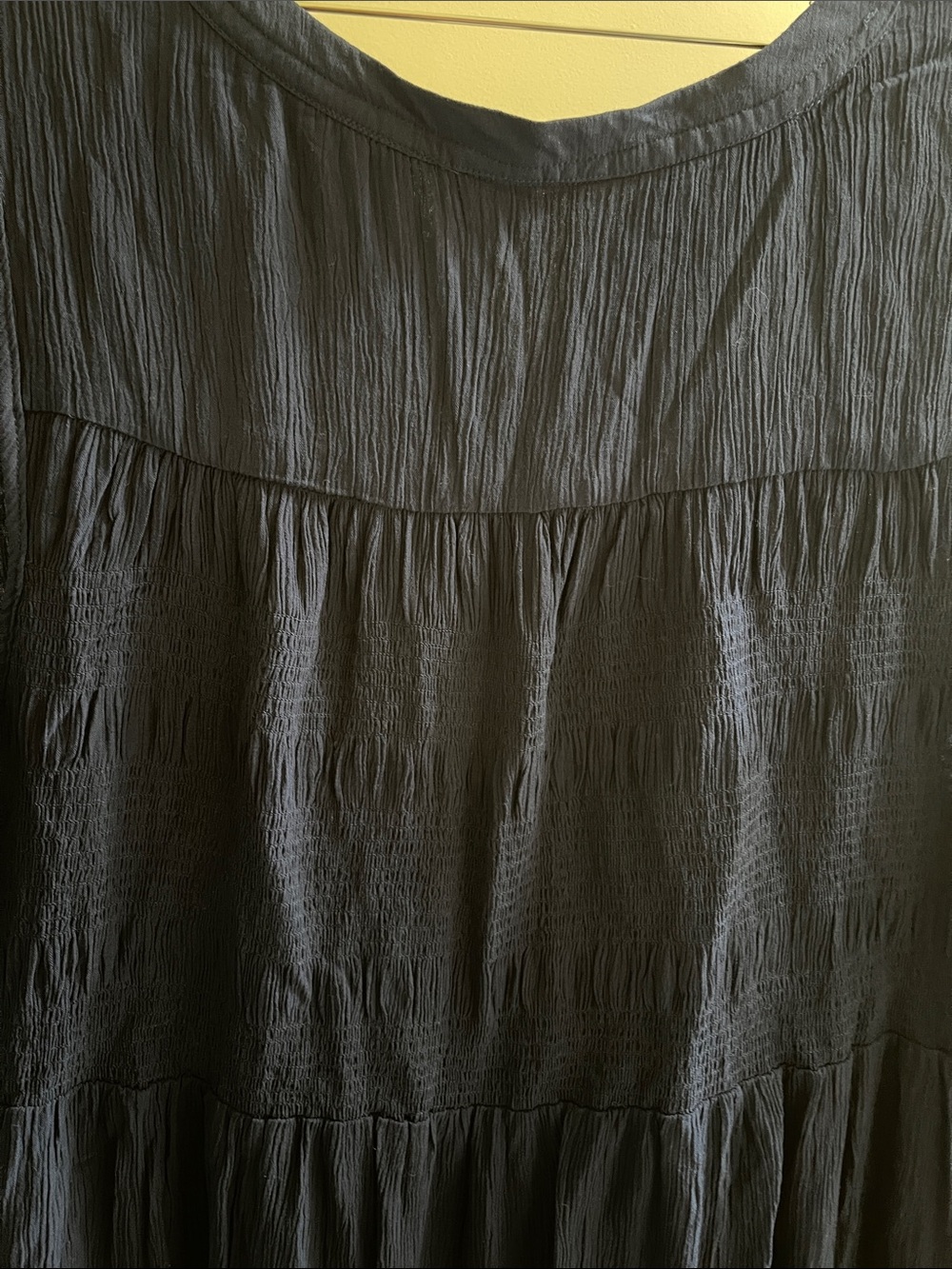 Blue Button-Front Maxi Dress - Picture 7 of 8